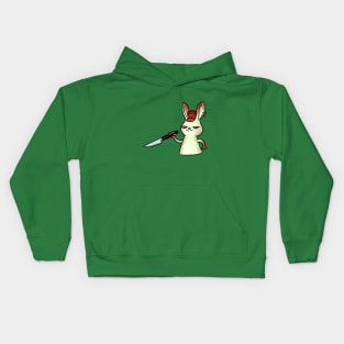 Bunny Cuchillos Kids Hoodie